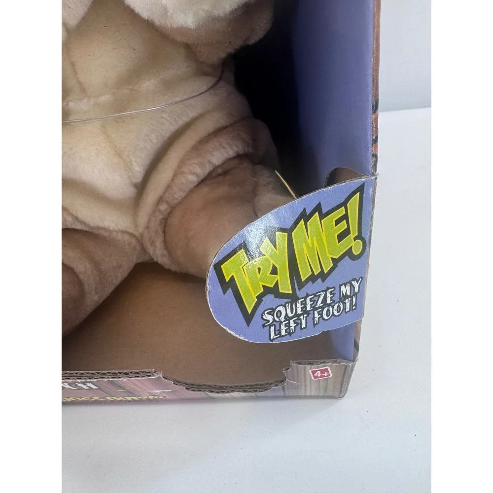 Gemmy Party Pooch Animated Plush Toy Kids Tan Who Let The Dogs Out 2001 Vintage